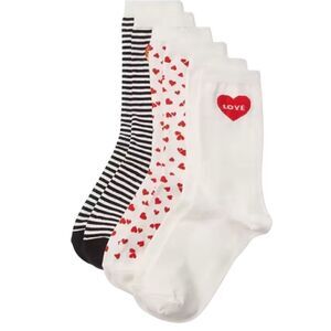 Kate Spade New York 3 Pack Crew Socks